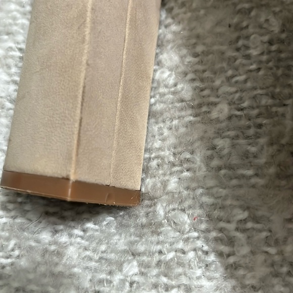 Gianni Bini x Venita Aspen Sienna Taupe Suede Platform Dress Sandals - Picture 13 of 14